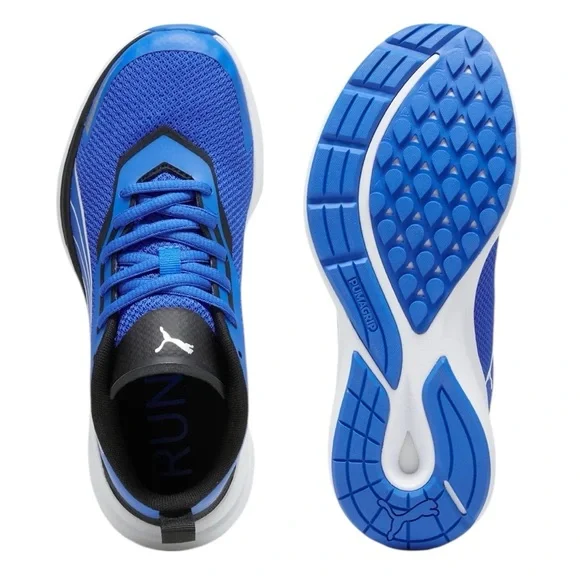 PUMA Kruz Nitro Jr. Sneakers in Blue / White / Silver - Picture 4 of 15